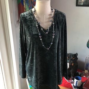 JJILL Crush Velvet Top